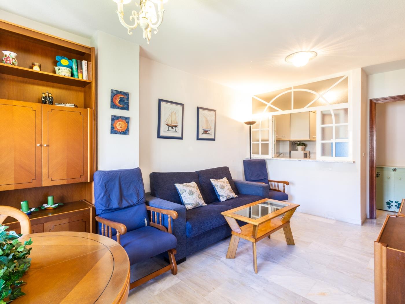 Apto Jardines de Mariote. Appartement à la plage de San Cristobal avec wifi. à Almuñécar