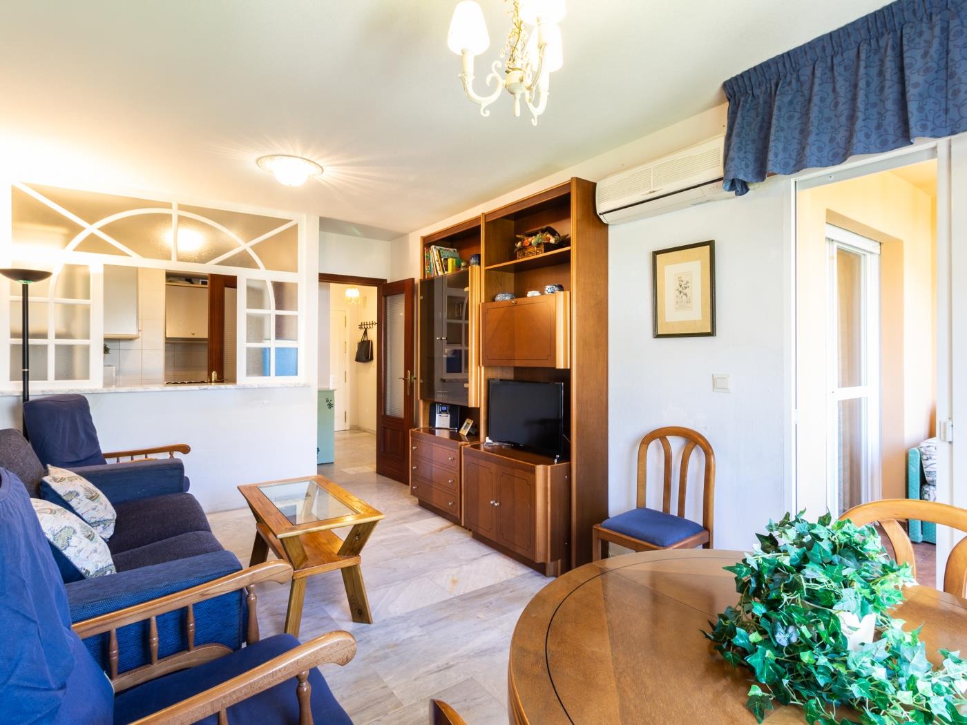Apto Jardines de Mariote. Appartement à la plage de San Cristobal avec wifi. à Almuñécar