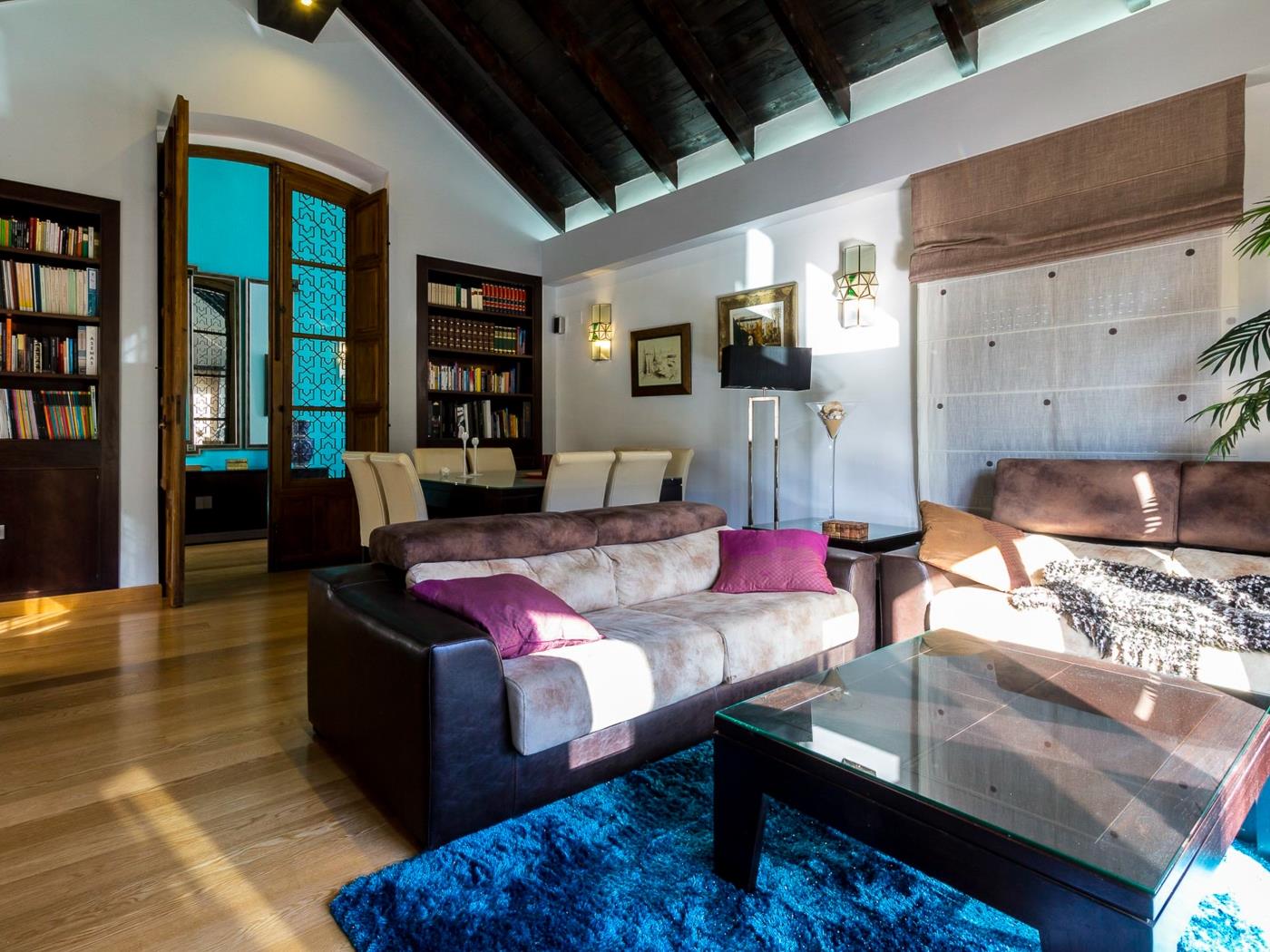 Magnificent house with pool, garden and views in Saleres