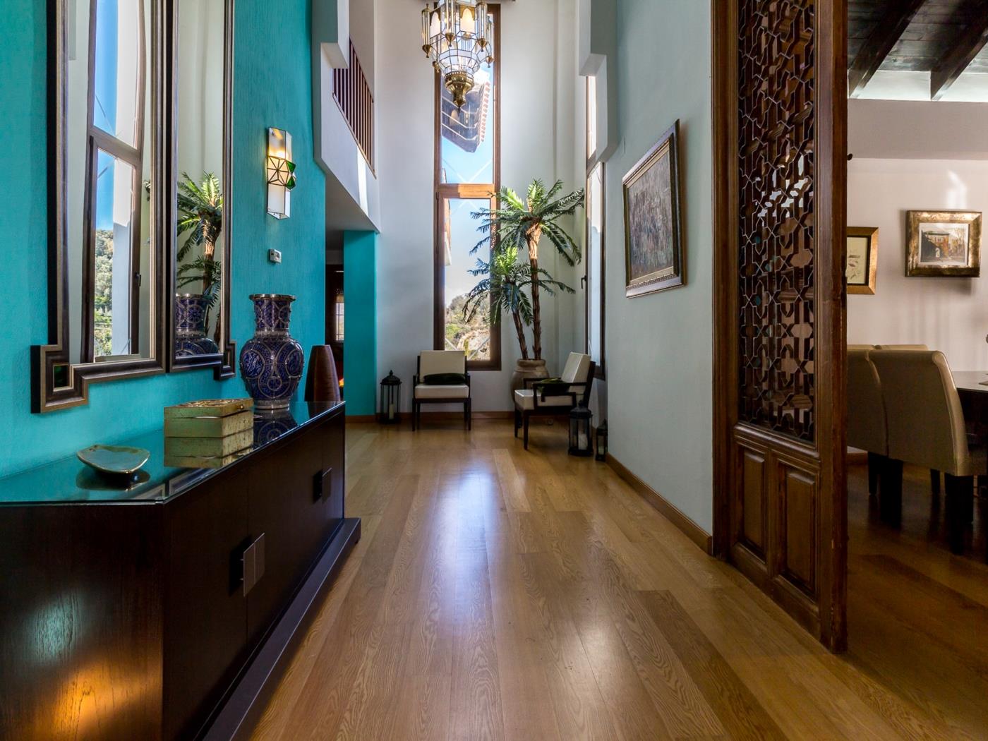 Magnificent house with pool, garden and views in Saleres