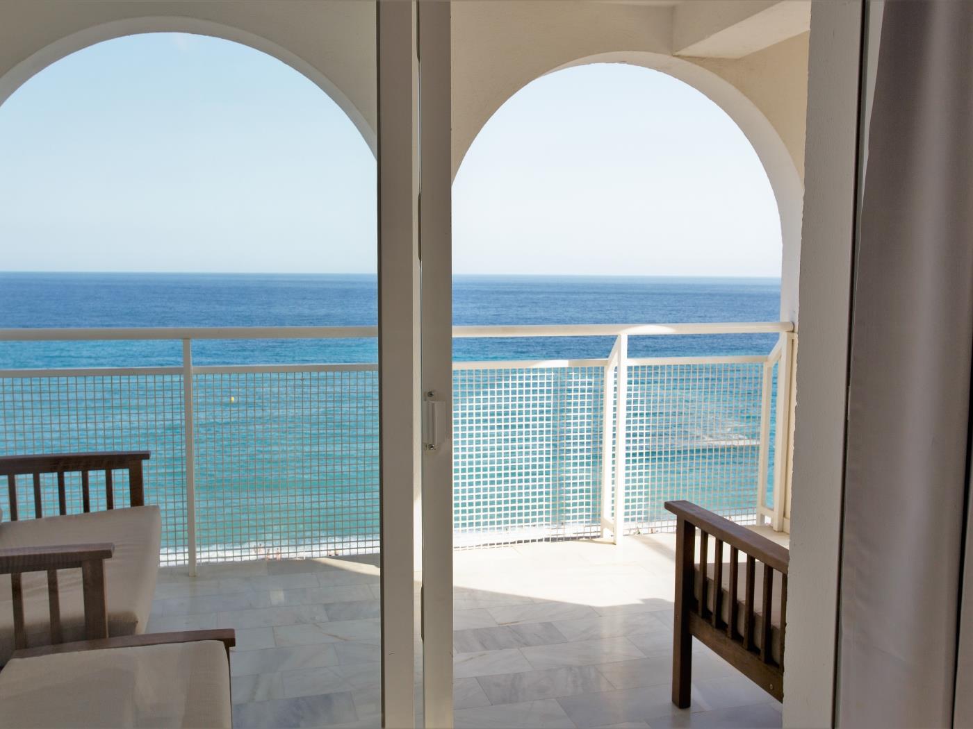 Apto. Velilla. Schöne Ferienwohnung mit Meerblick, Almuñecar. in Almuñécar