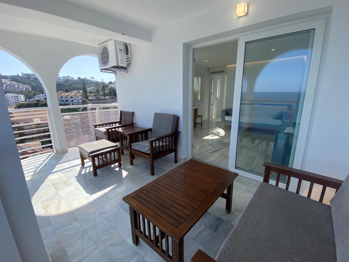 Apto. Velilla. Schöne Ferienwohnung mit Meerblick, Almuñecar. in Almuñécar