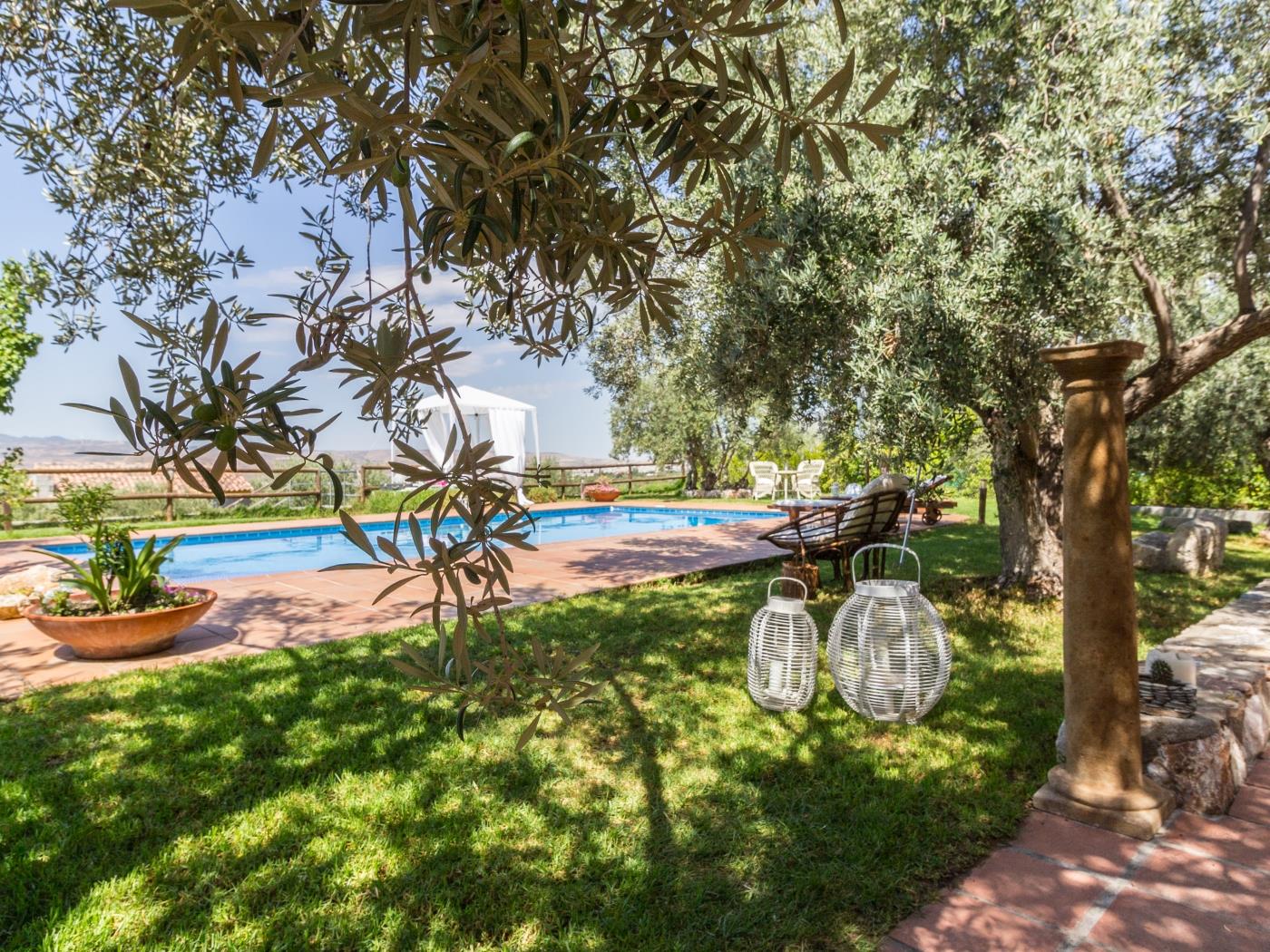 Charming farmhouse, garden, pool and wifi in Dúrcal