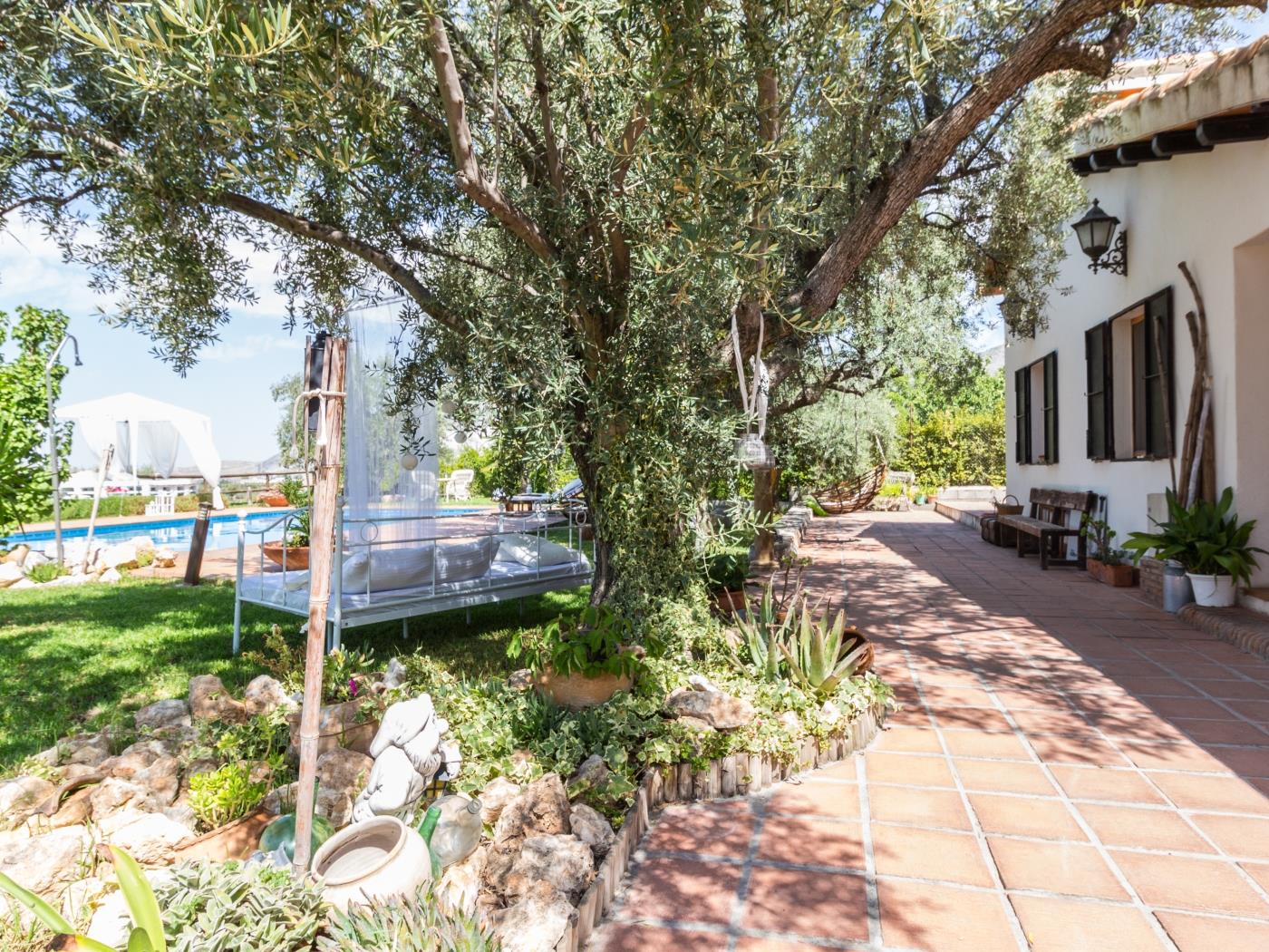 Charming farmhouse, garden, pool and wifi in Dúrcal