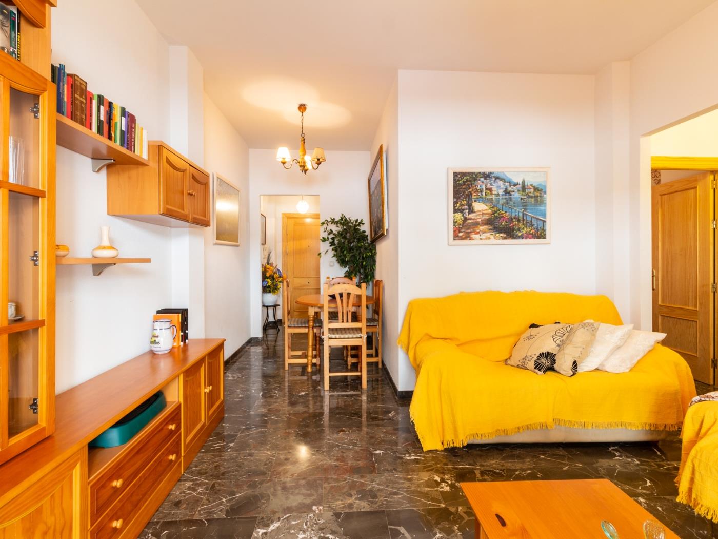 Apto Castell Beach. Apartment mit einer geräumigen Terrasse am Meer. in Castell de Ferro