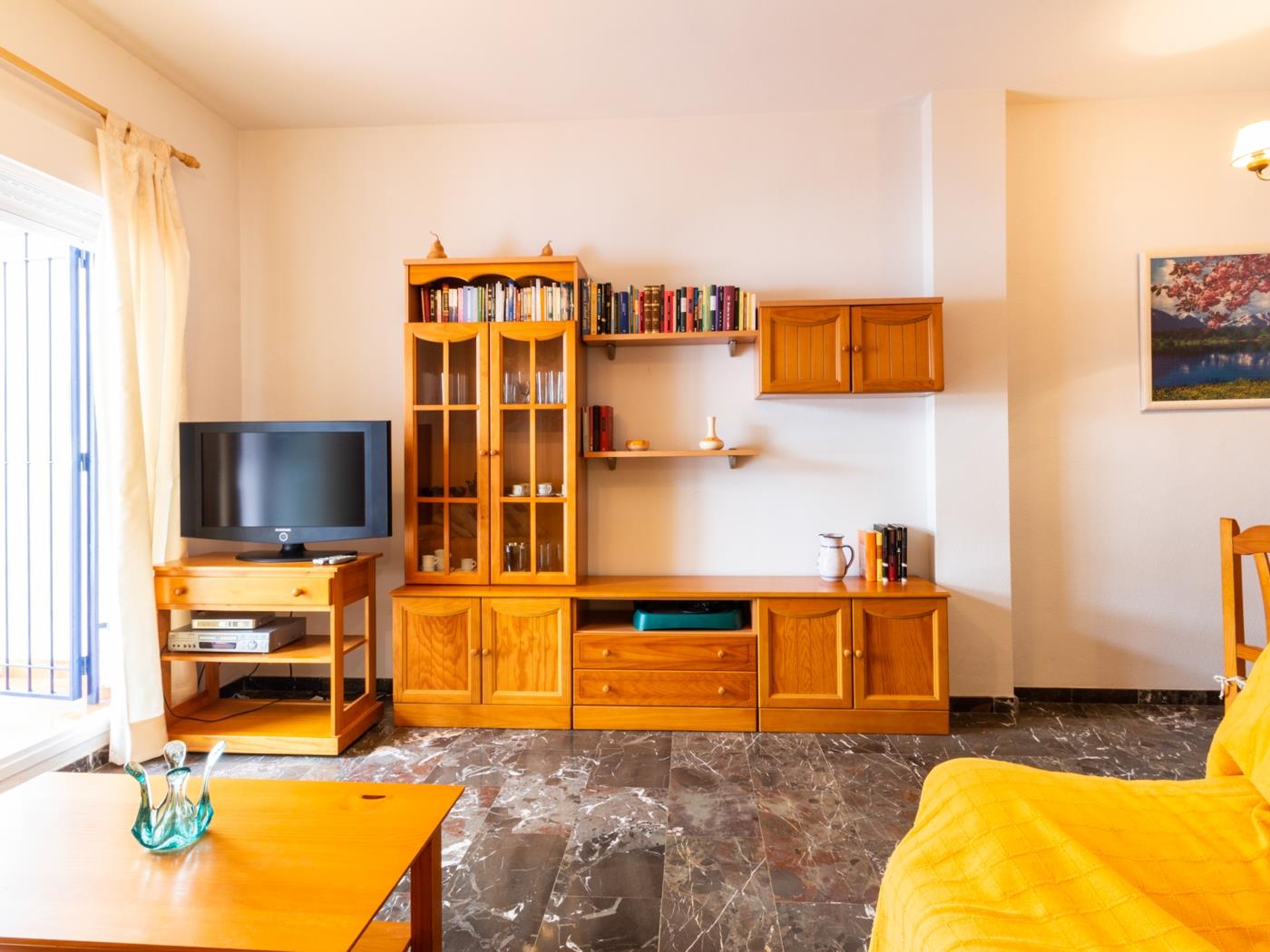 Apto Castell Beach. Apartment mit einer geräumigen Terrasse am Meer. in Castell de Ferro
