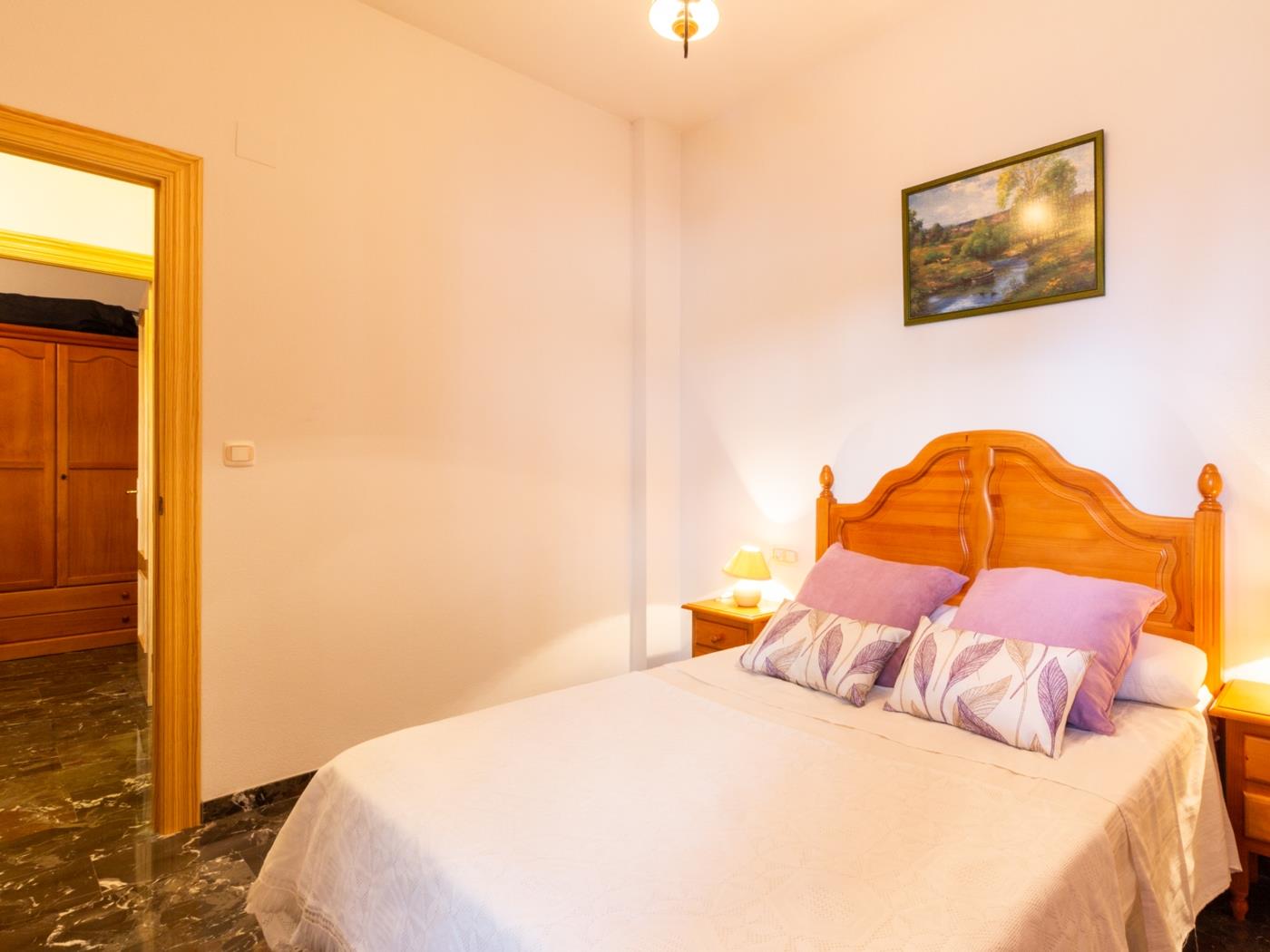 Apto Castell Beach. Apartment mit einer geräumigen Terrasse am Meer. in Castell de Ferro