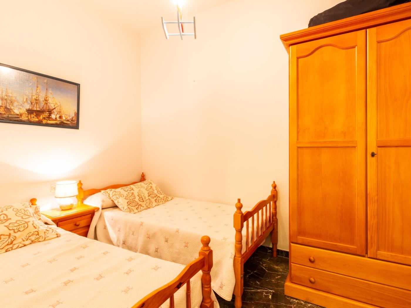 Apto Castell Beach. Apartment mit einer geräumigen Terrasse am Meer. in Castell de Ferro