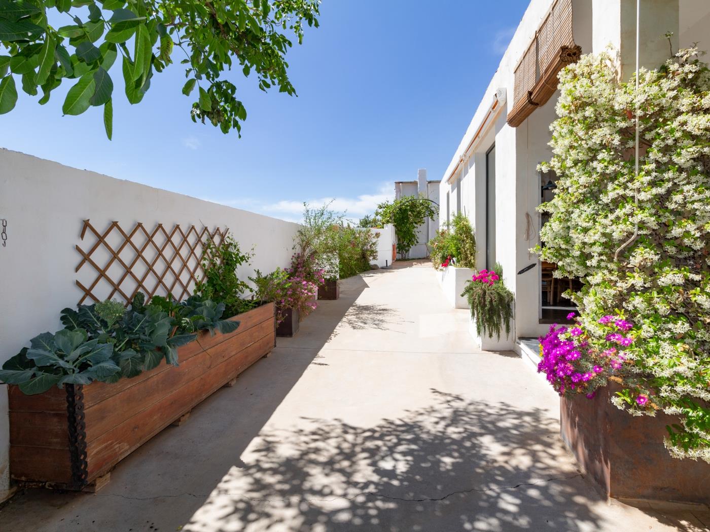 casa con piscina y sala de yoga privada en Nigüelas