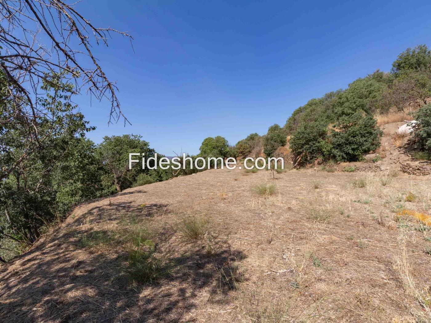 Cortijo mit bewässertem Land und Aussicht in Lanjarón