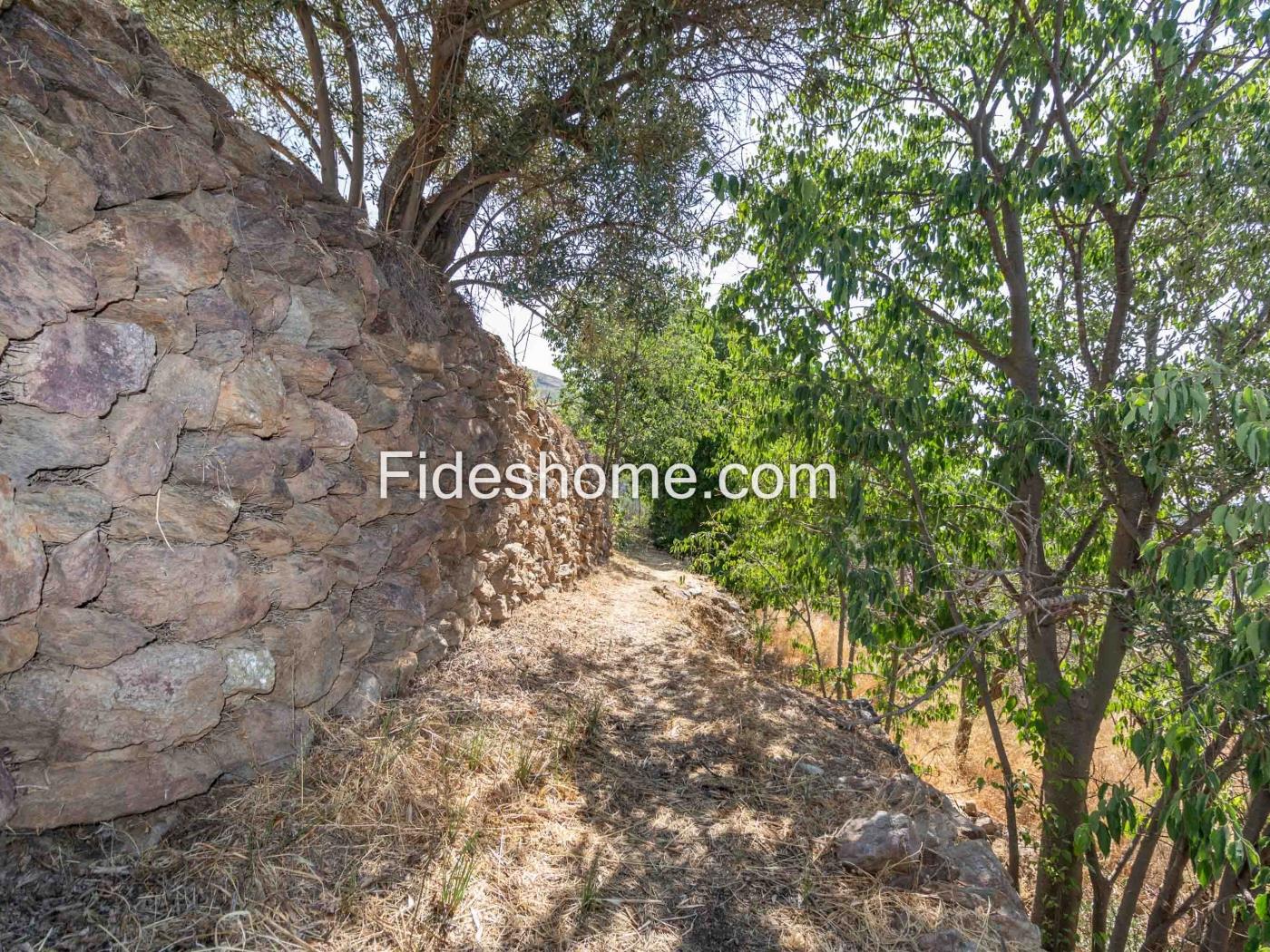 Cortijo mit bewässertem Land und Aussicht in Lanjarón