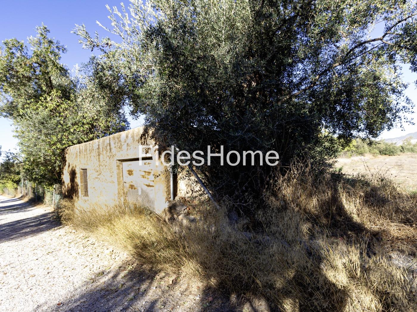 Terrain irrigué à Nigüelas avec une petite maison de campagne à Nigüelas