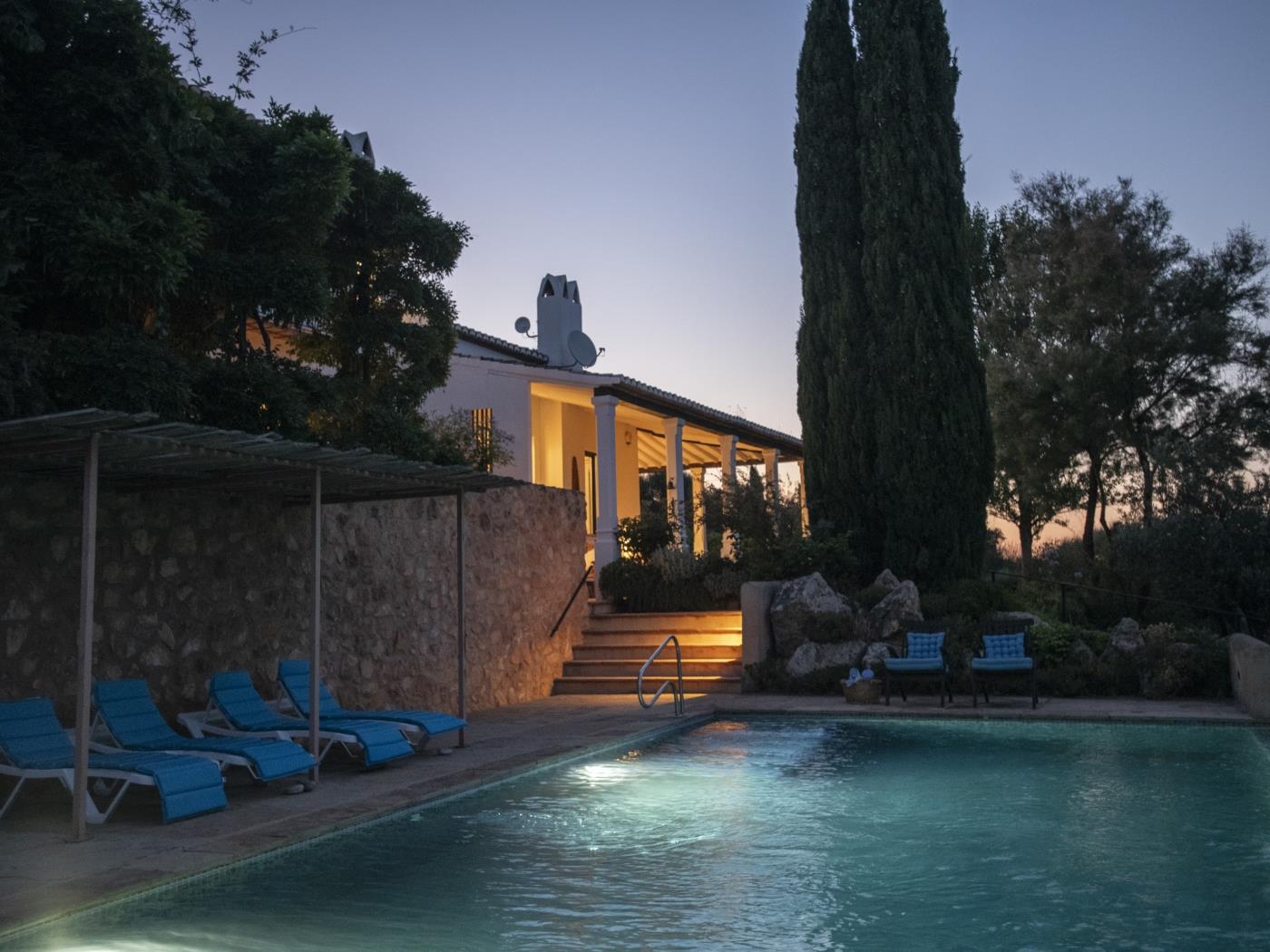 Haus inmitten der Natur mit privatem Pool in Restábal