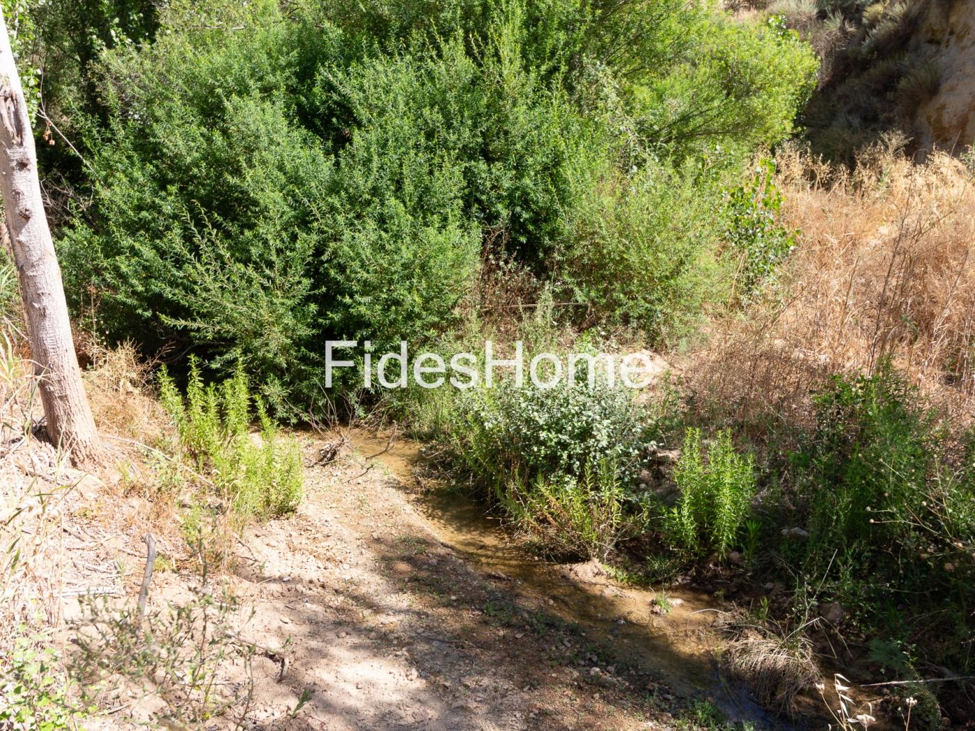 A charming rustic farmhouse with extensive grounds, salt pans and fruit trees in Saleres