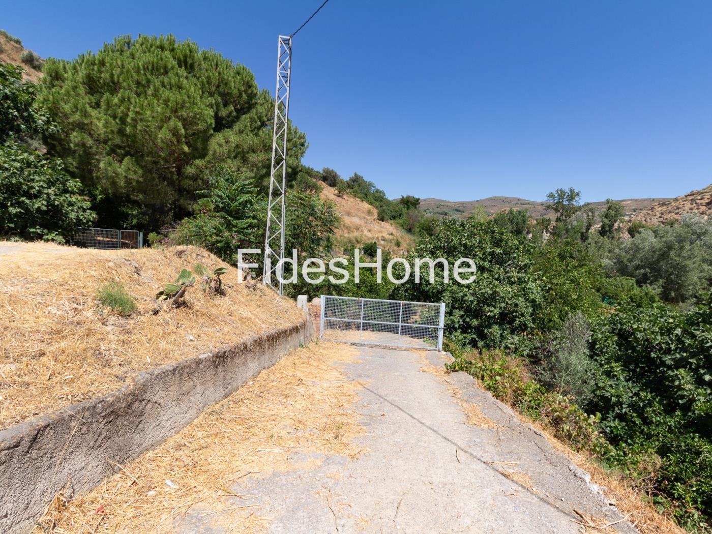 A charming rustic farmhouse with extensive grounds, salt pans and fruit trees in Saleres