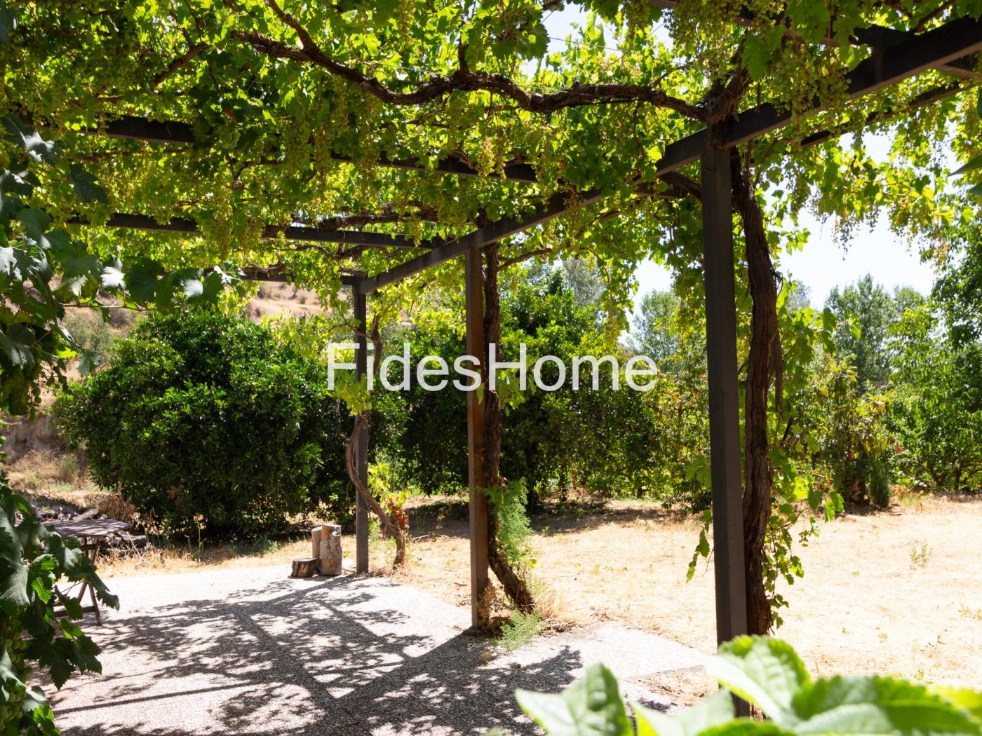 A charming rustic farmhouse with extensive grounds, salt pans and fruit trees in Saleres